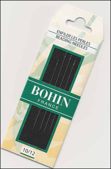 Bohin Beading Needles Size 10/12